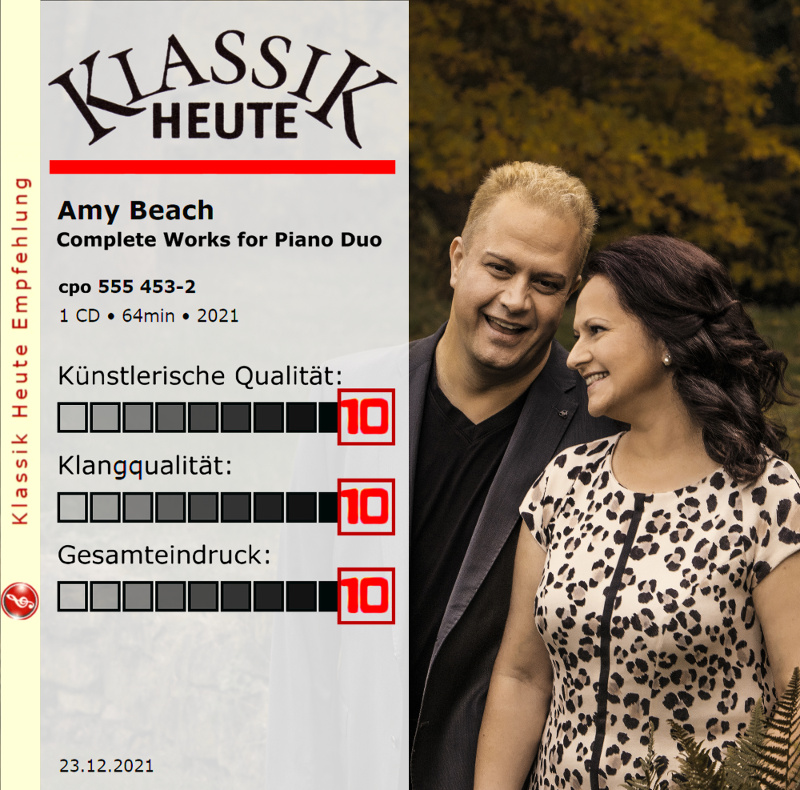 #AmyBeachComplete with 3x10 of the `Klassik Heute` Magazine (Classics Today)